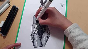 Brunette latina girlfriend in latex gets assfucked bent over in doggystyle with big tits cumshot.