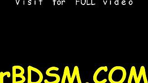 How Does This Bounded Serf Crave Such Harsh Satisfaction From Blonde Blowjob And Fetish Toys In Bdsm Play?