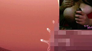 In Seika Jogakuin Kounin episode three, a hot chubby girl with big tits watches intently.