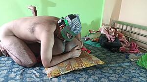 I moan as stepson pounds my horny tantrik pussy