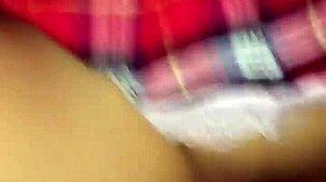 Sexy Latina Colegiala Gets Cumshot Creampie Facial