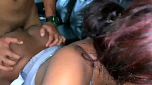 Why fuck my Colombian stepsister with big ass blowjob and cumshot when she arrives from street?