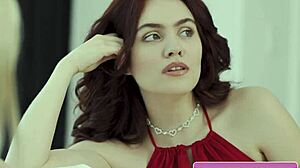 Redhead Lesbian Teen Sucks Big Nipples Seducing Blonde Friend Freya Parker Kay Lovely