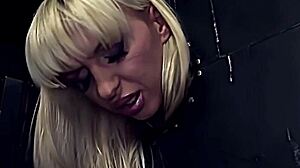 Milf demi blue punished with hard face slaps whippings until crying in garage