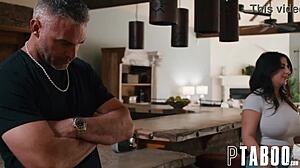 Charles Dera Handles Big Ass Arab Milf Sarah in Taboo Blowjob and Fucking