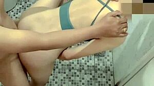 asian teen reaches orgasm with toys in public toilet cctv footage