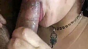 i blindfold you today you're eating my huge cock till you beg pov