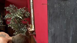 scarlett march milf craves shaved pussy hardcore cumswap facial in heels