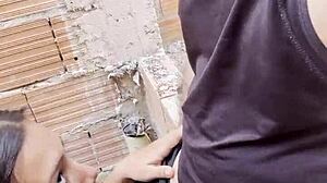 colombian cutie dances in jeans then submits to risky public outdoor fucking with cum on street