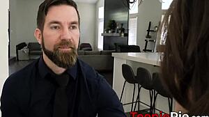 I heard sweet brooke johnson moan loudly as i fucked her hard with creampie finish