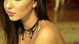 stunning milf babes milica and carmen summer stripping lingerie totally naked posing hot