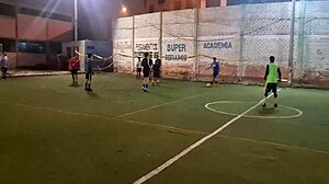 dmp catches picasso stroking monster cock in voyeur thrill