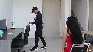 I Can't Resist Seducing My Muscular Head Of Security For Office Quickie Ride