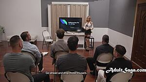 bimbo's gangbang workshop—ready to get rough hands-on?