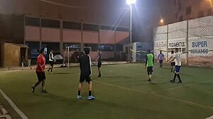 dmp catches picasso stroking monster cock in voyeur thrill