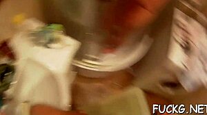 wanna see this naughty mature teen's pink pussy tunnel get fucked rough on camera?