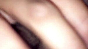 Latina bends over black cock for deep doggystyle ass pounding.