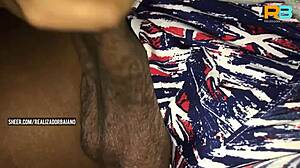 Slutty Wife Sucks Hung Black Stud as Cuck Hubby Watches in Car