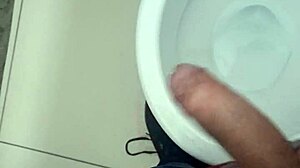 brazilian teen strokes monster cock in bathroom solo