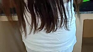 bhabhi's fat ass in kitchen makes you horny?