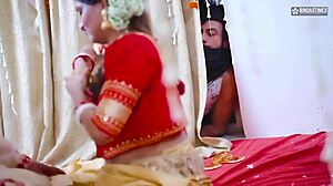 desi bride starsudipa takes thief cock in front of husband for dirty threesome