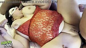 hey wife, take hubby's friends' cocks in your ass now