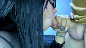 Finally fucked my nympho best friend's shaved tight pussy in secret dorm hookup