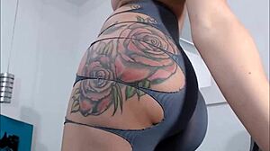 shemale perfect big ass big tits cock closeup webcam tease