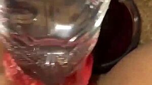 ARAB TEEN PUSSY STUFFED WITH FOOD KINKY FETISH ORGASM!