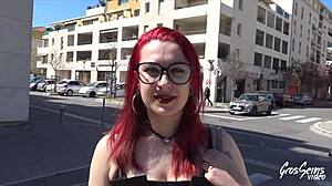nikita's fiery hair and big tits make me so damn horny