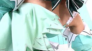 uncensored japanese teen moans from toys before hard pussy banging creampie