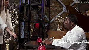 petite blonde dyke rides bbc boss's monster cock for creamy spunk