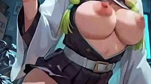 mitsuri kanroji ridin this monster dick so hard im moanin like crazy loop hentai