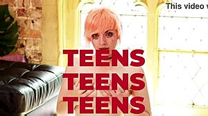 18-Year-Old Nurse Cosplay Dripping Wet for Patient Goon