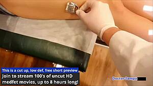 Dr Tampa Gives Logan Lace Humiliating University Physical Backstage