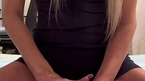 Her Massage Turns Into Wild Pussy Handjob Surprise
