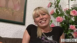 Firm Bodied German Babe Fingers Pussy in Intense Masturbation