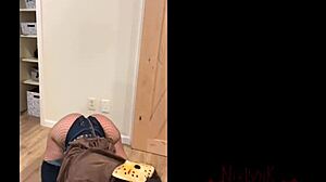 Nixlynka shakes big ass in sexy friday the 13th jason cosplay