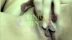 RUBBING MY PUSSY LED TO FINGERING MY TIGHT ASSHOLE!