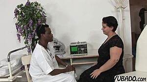 bbc doctor ravages obese granny patient in vintage clinic