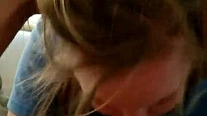 Blonde Gags on Massive BBC Till Hung Stud Bursts Cum Everywhere