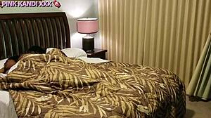 Sneaky Links with Pink Kandi XXX Sucking Big Black Cock Seductively