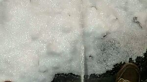 Pissing right out in public spots