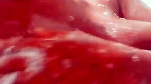 my soapy ebony natural tits feel amazing all slick