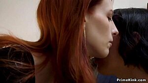 bald guy pounds bound step sisters in rough bdsm session