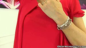 Fun With Older British Granny In Nylons Part 38