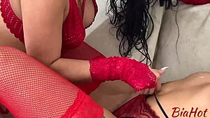 playing on cam with my friend for her naughty guy who loves watching us fuck