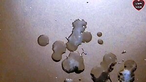 uhh big cock goes soft to hard... massive cumshot solo jerk uncensored!!