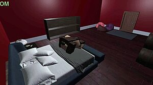 Boyfriend's friend sneaks over for secret big tits sex