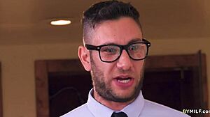 Britney Amber taunts her pathetic cuckold hubby relentlessly